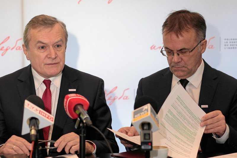 Minister kultury Piotr Gliński i wiceminister kultury Jarosław Sellin – to w tym resorcie podjęto prace nad pomysłem repolonizacji mediów.