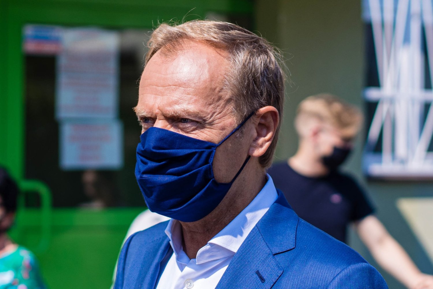 Donald Tusk skomentował rządowe plany dotyczące szpitala tymczasowego dla chorych na covid-19, który powstaje na Stadionie Narodowym.