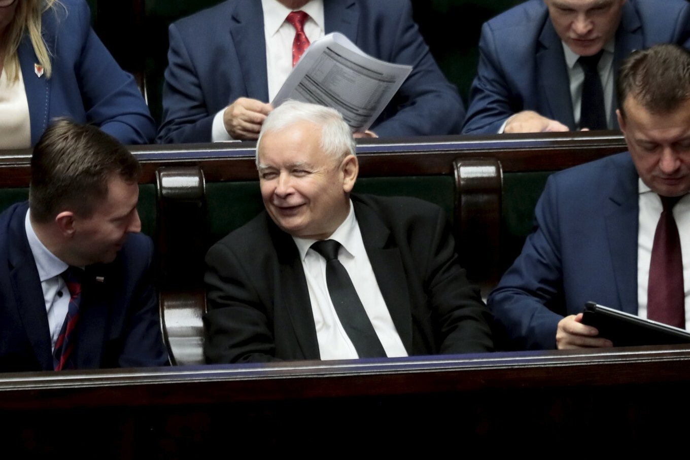 Prezes PiS Jarosław Kaczyński.
