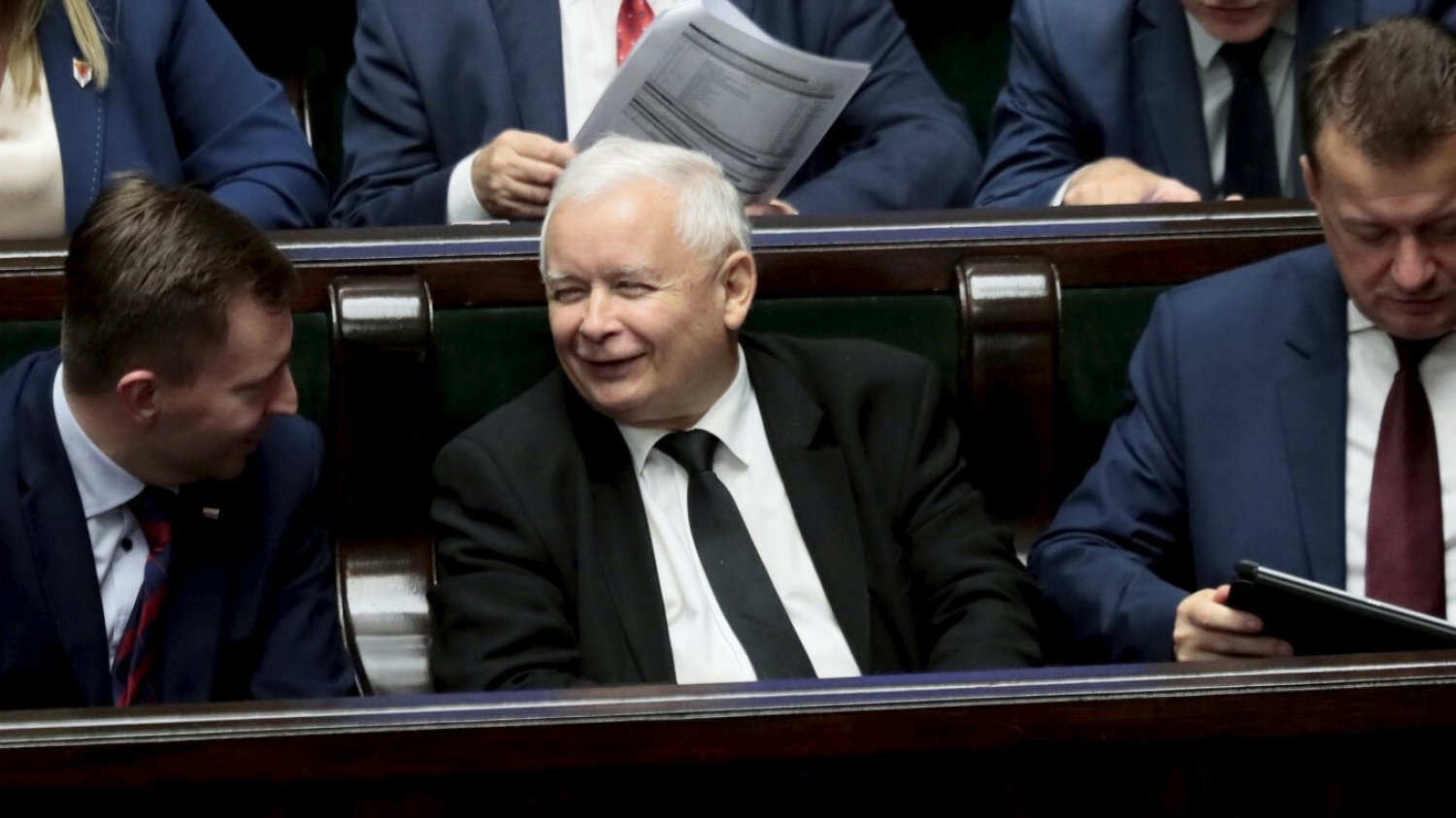 Prezes PiS Jarosław Kaczyński.