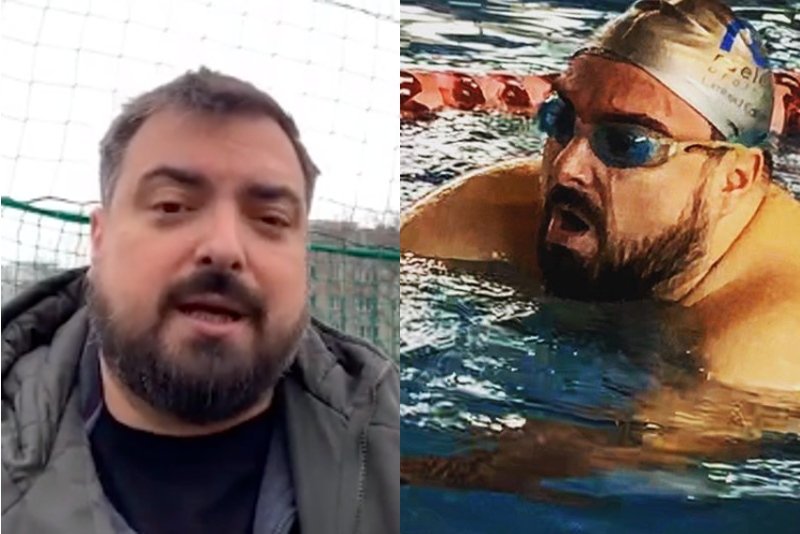 Tomasz Sekielski stara się pozbyć nadwagi.