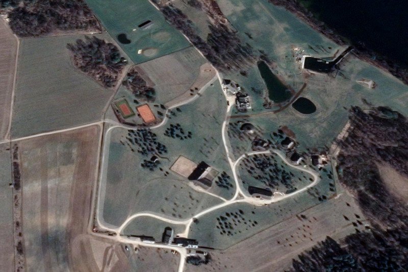 Mazurska posiadłość rodziny Starak ma około 200 hektarów.