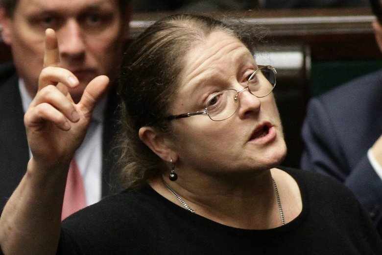 Odwołanych ministrów w obronę wzięła niezawodna Krystyna Pawłowicz.