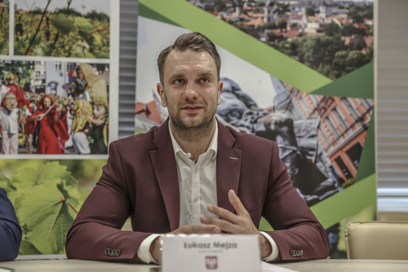 Łukasz Mejza, wiceminister sportu.