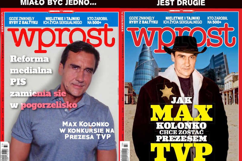 Mariusz Max Kolonko idzie na wojnę z tygodnikiem "Wprost".