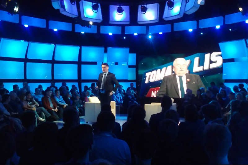 Podczas ostatniego "Tomasz Lis na żywo" nie było nastroju stypy, jak chciałaby prawica.