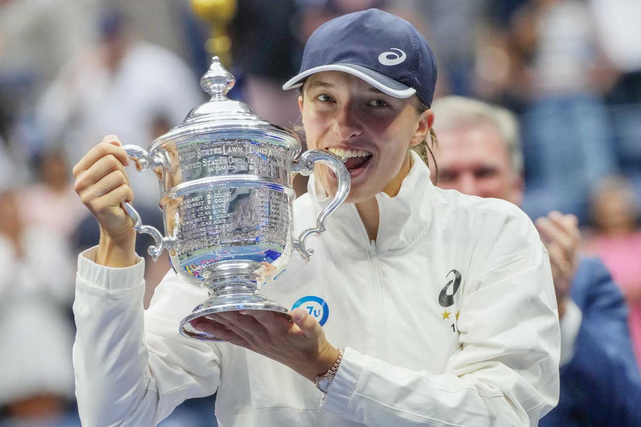 Iga Świątek na początku września triumfowała w wielkoszlemowym US Open. Polka jest liderką rankingu WTA.