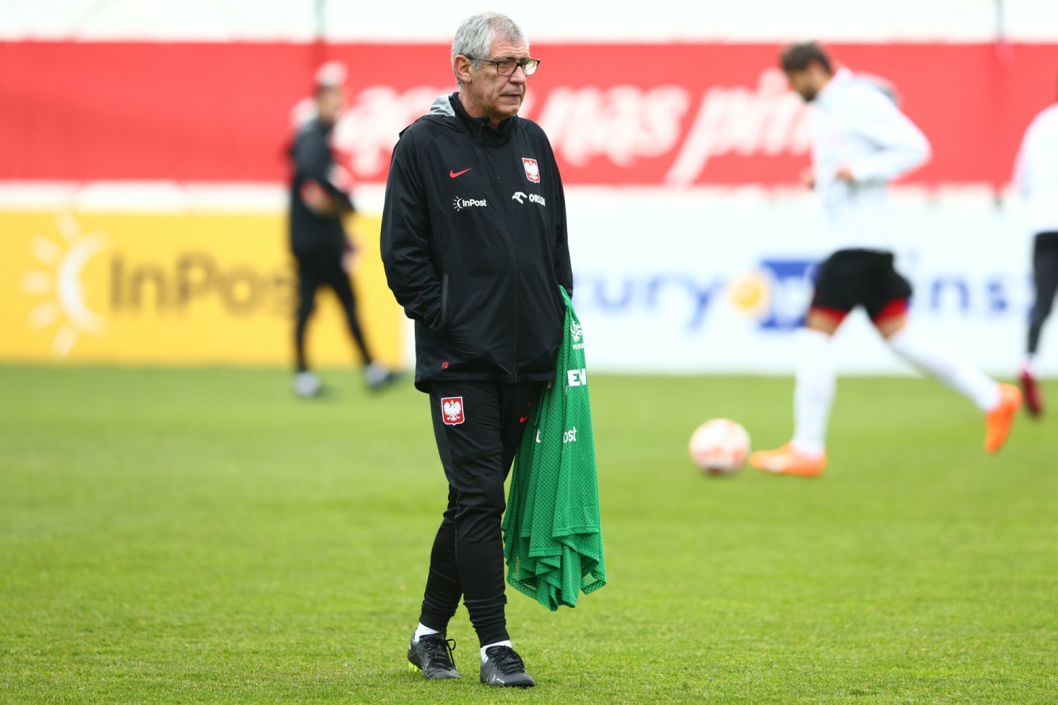 Fernando Santos wyśle na trybuny jednego z zawodników.