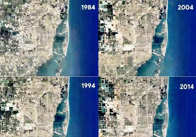Choć Google Earth zdążyło już osiągnąć sporą popularność wśród internautów, to jednak nie wszyscy zdążyli poznać funkcję Timelapse, które pozwala "cofnąć się" w czasie i sprawdzić, jak wyglądał wybrany teren w przeszłości (od 1984 do 2018 roku).