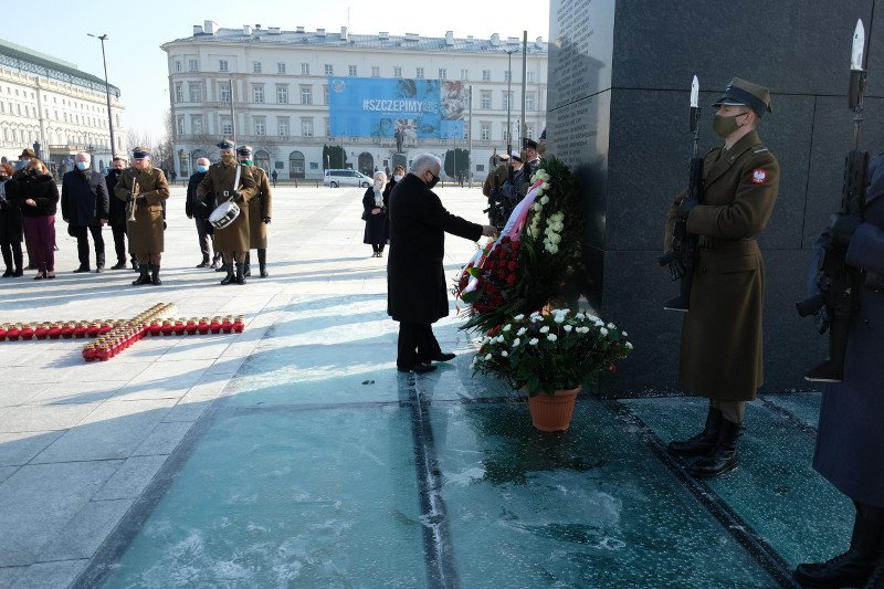 Prezes PiS Jarosław Kaczyński.