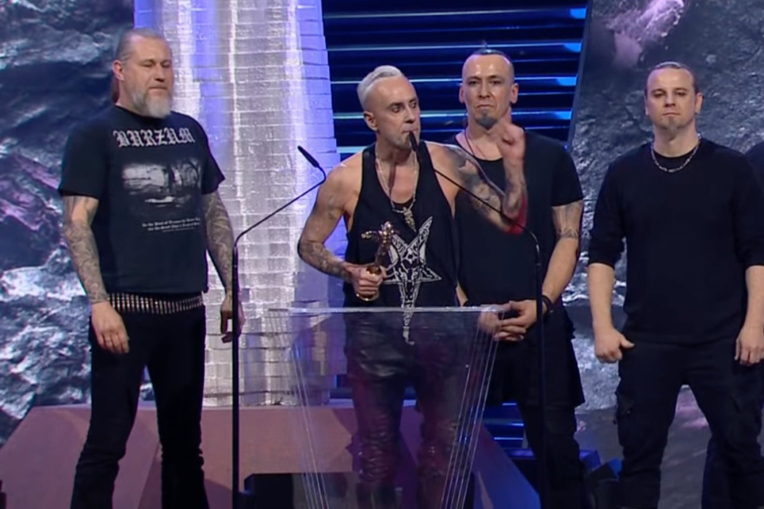 Fryderyki 2023: Nergal i Behemoth z nagrodą. Nawiązał do PiS-u i Kościoła