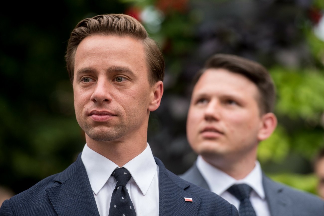 Marciniak ma problemy przez event z Mentzenem. Stanowisko Krzysztofa Bosaka z Konfederacji