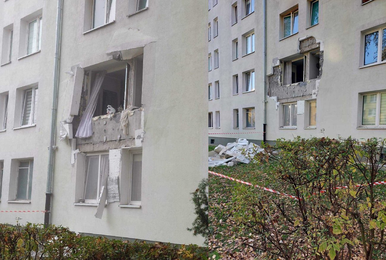 Wielki wybuch na warszawskim Mokotowie. Hulajnoga dosłownie eksplodowała