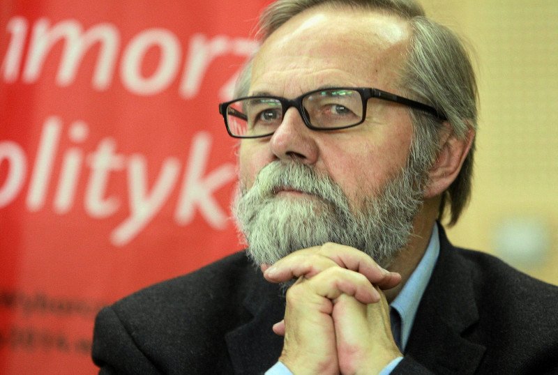Profesor Ryszard Bugaj jest jednym z najbardziej znanych mieszkańców "wolnej gminy" Podkowa Leśna