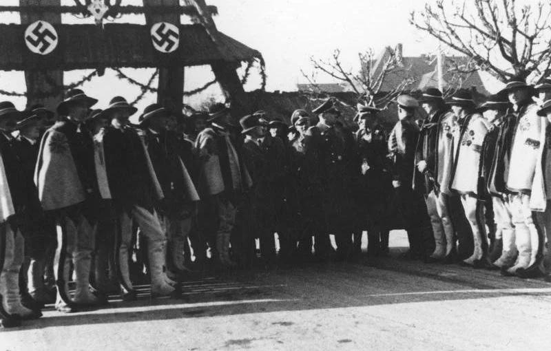 Wizyta gubernatora Hansa Franka w Zakopanem (listopad 1939).