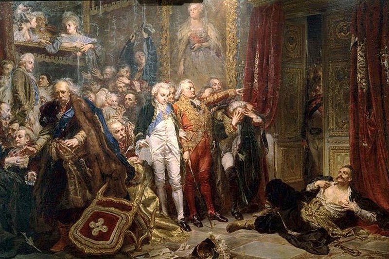 Jan Matejko, "Upadek Polski"