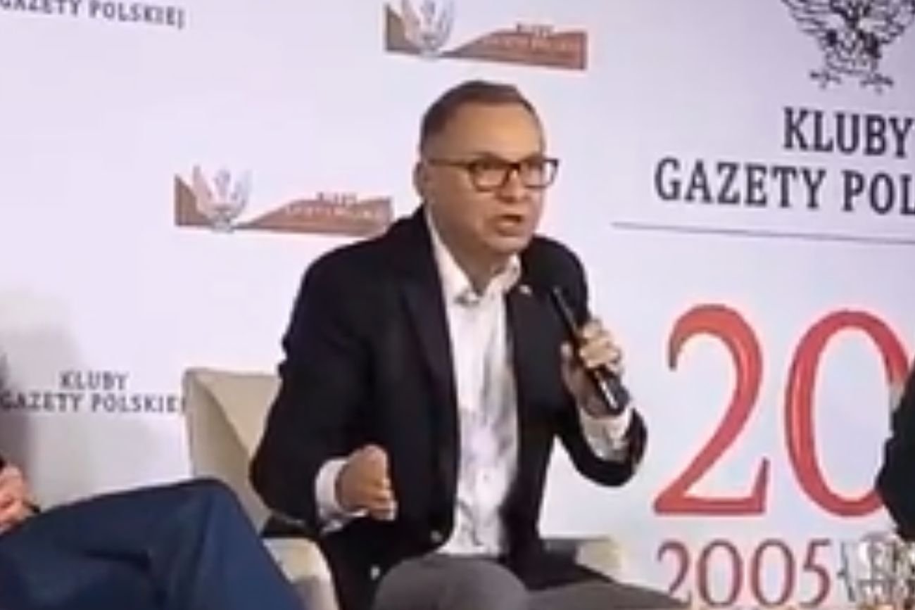 Awantura na spotkaniu Dudy z klubami "Gazety Polskiej". "Niech pan nie kłamie!"