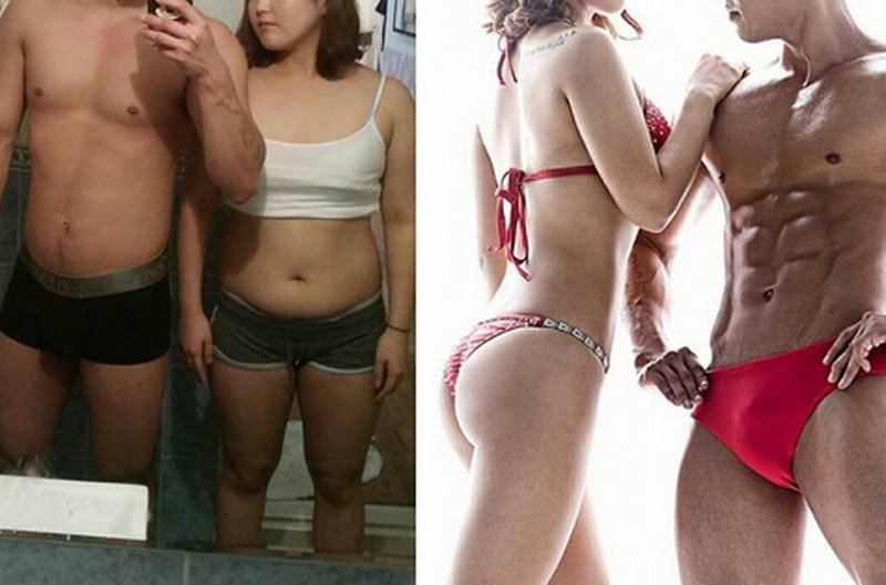 Ta para razem postanowiła zrzucić wagę. Efekt końcowy przerósł najśmielsze oczekiwania