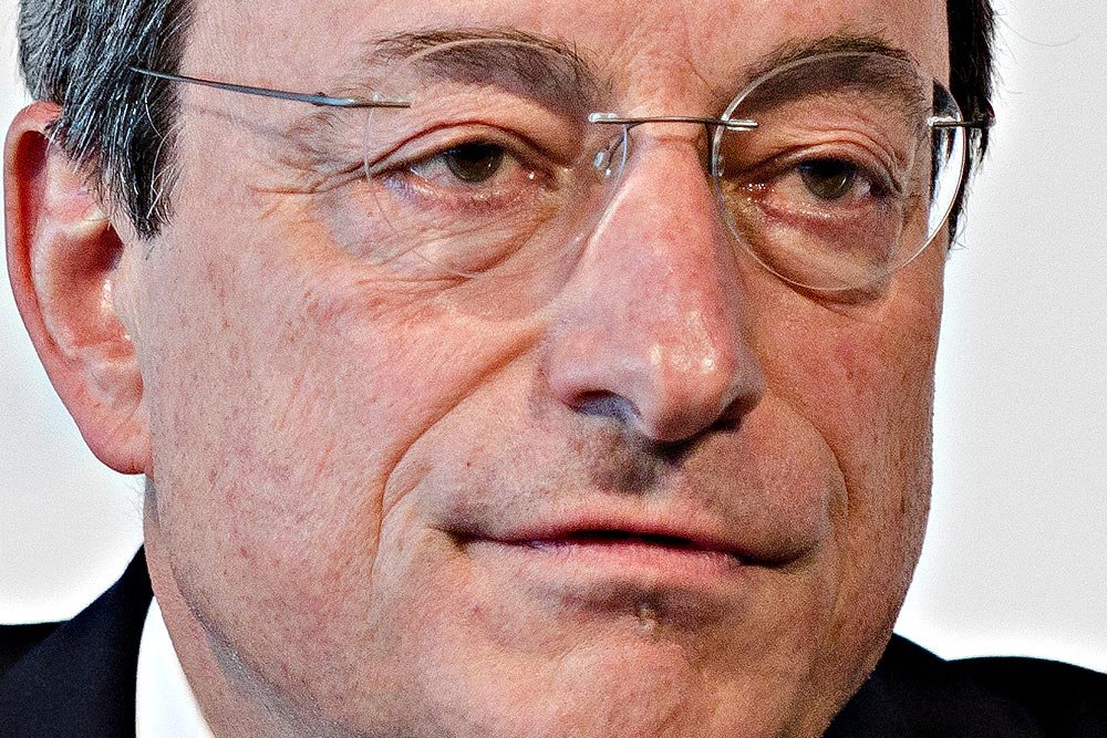 Prezes Europejskiego Banku Centralnego Mario Draghi