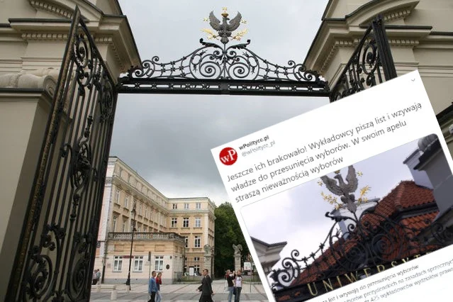 Portal wPolityce.pl zamieścił kuriozalny wpis dotyczący polskich wykładowców.