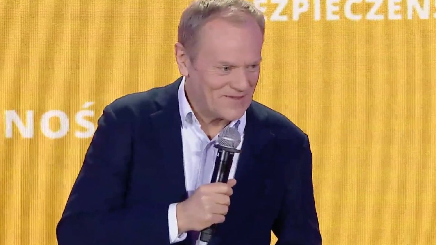 Donald Tusk zażartował po meczu Czechy – Polska.