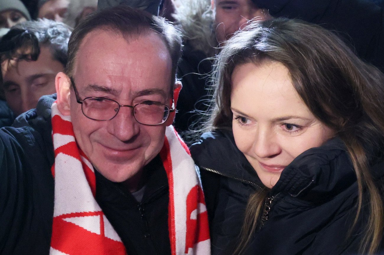 Marusz Kamiński i Barbara Kamińska