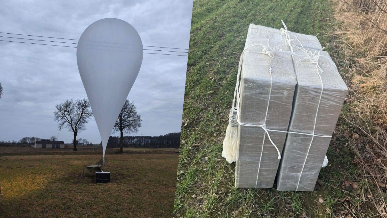 Kolejne balony przemytnicze nad Polską. Za pakunkami może kryć się coś więcej