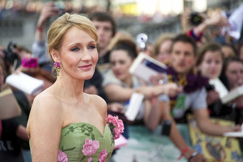 Joanne K. Rowling autorka serii książek o Harrym Potterze oraz powieści "The Casual Vacancy"