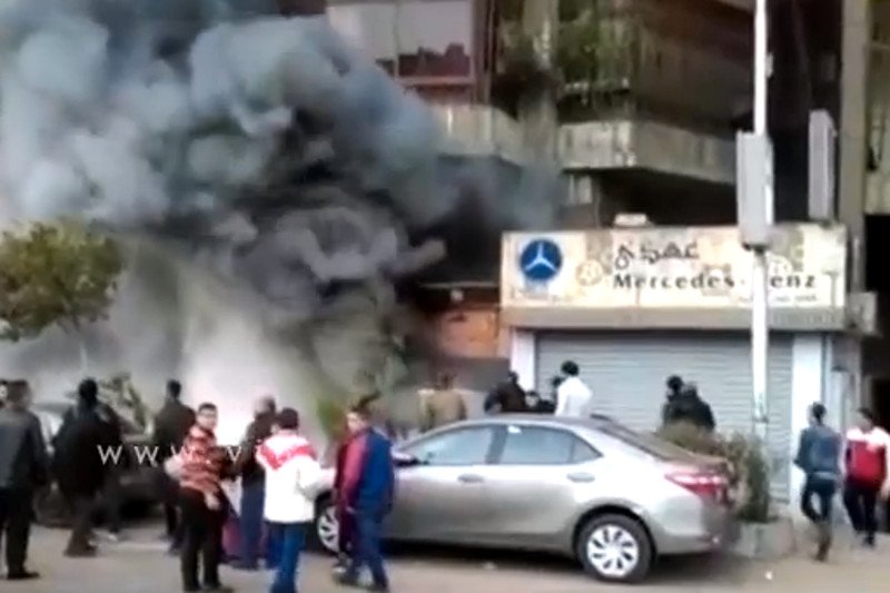 Pożar w kairskim klubie. 16 osób nie żyje.