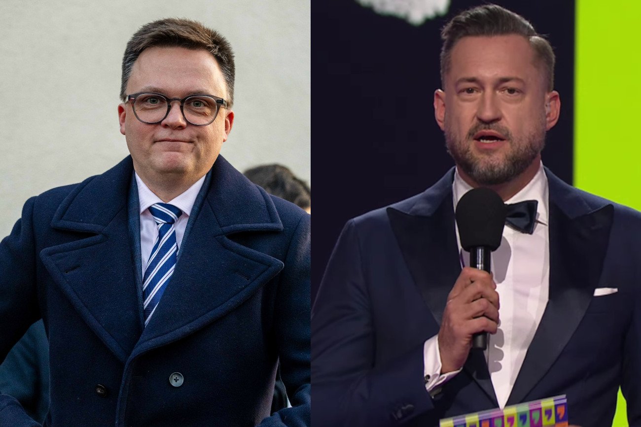 Marcin Prokop zażartował z Szymona Hołowni.