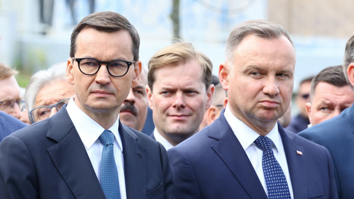 Mateusz Morawiecki i Andrzej Duda.