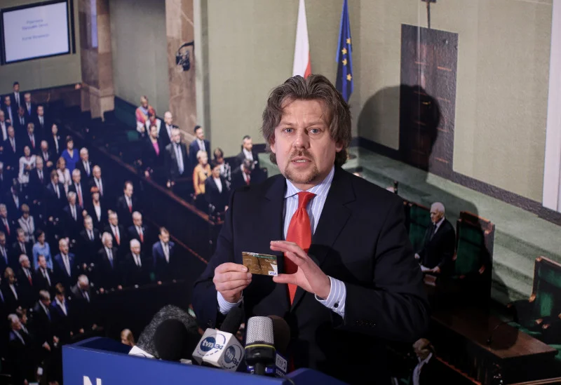 Poseł Nowoczesnej Piotr Misiło.