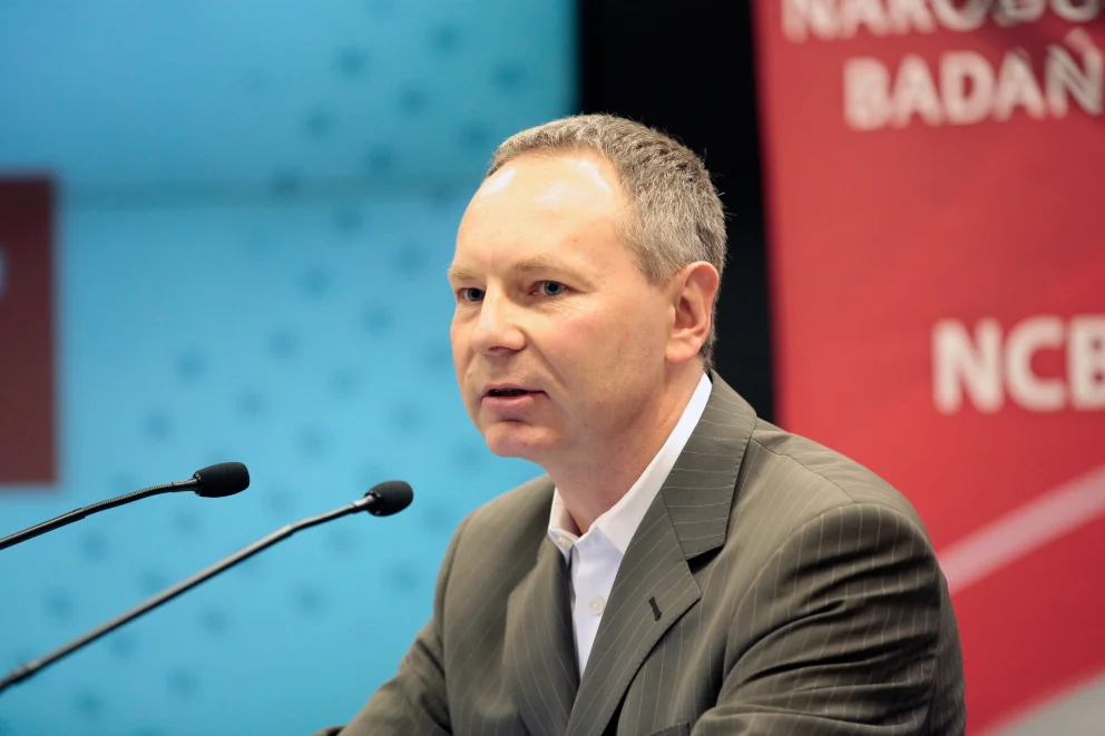foto: Leszek Wisniewski, Adam Maciejewski - Prezes Giełdy Papierów Wartościowych