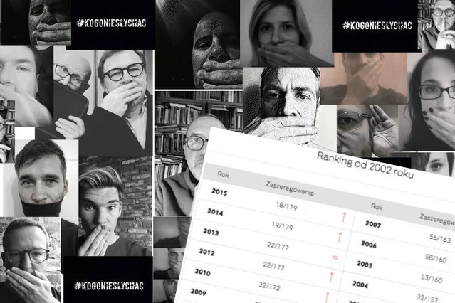 Raport "Reporterów bez granic" pokazuje, że należy zacząć się martwić o wolność mediów w Polsce.
