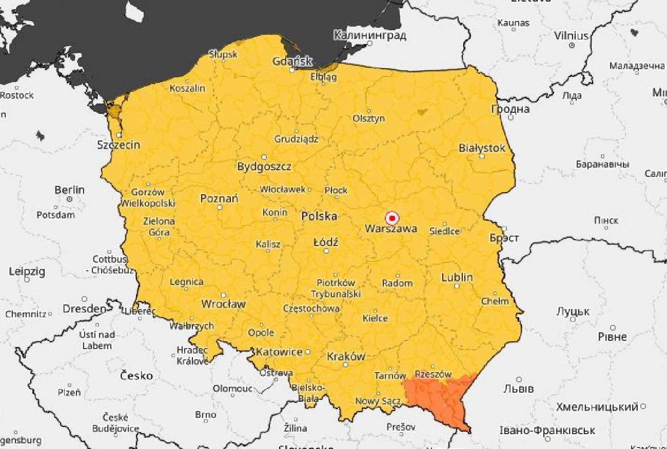 Prognoza pogody. Wahania temperatur, śnieg i alerty IMGW.