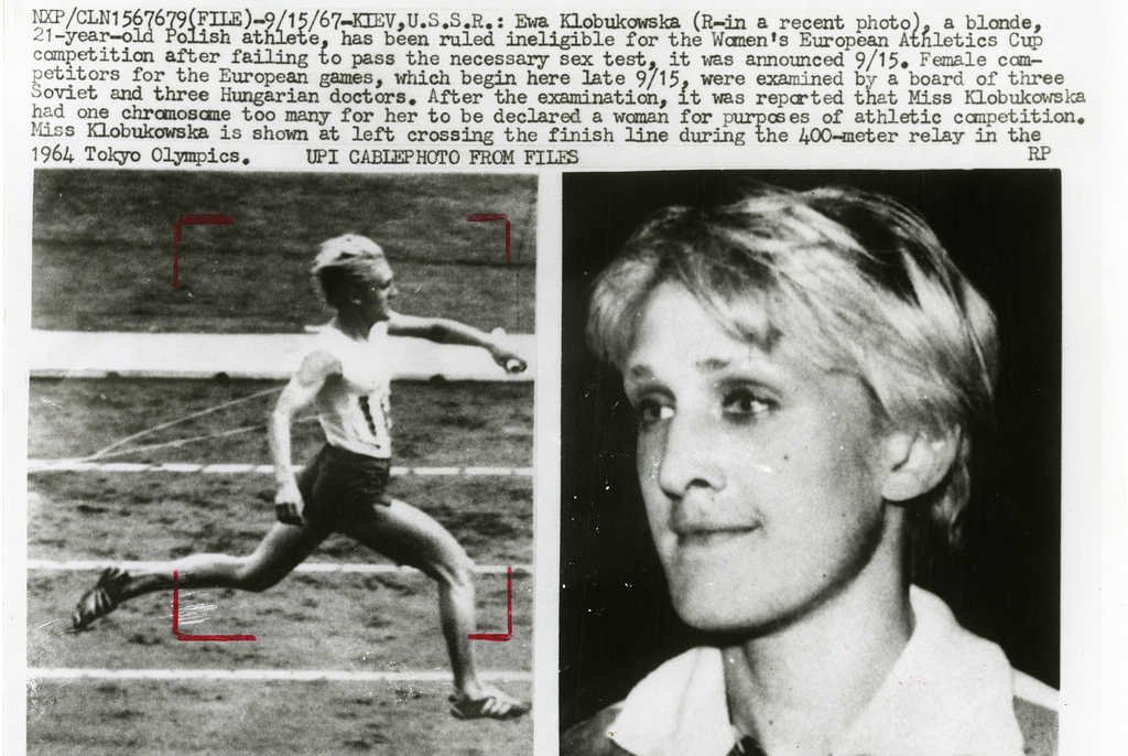 Skan gazety opisującej zawieszenie Kłobukowskiej