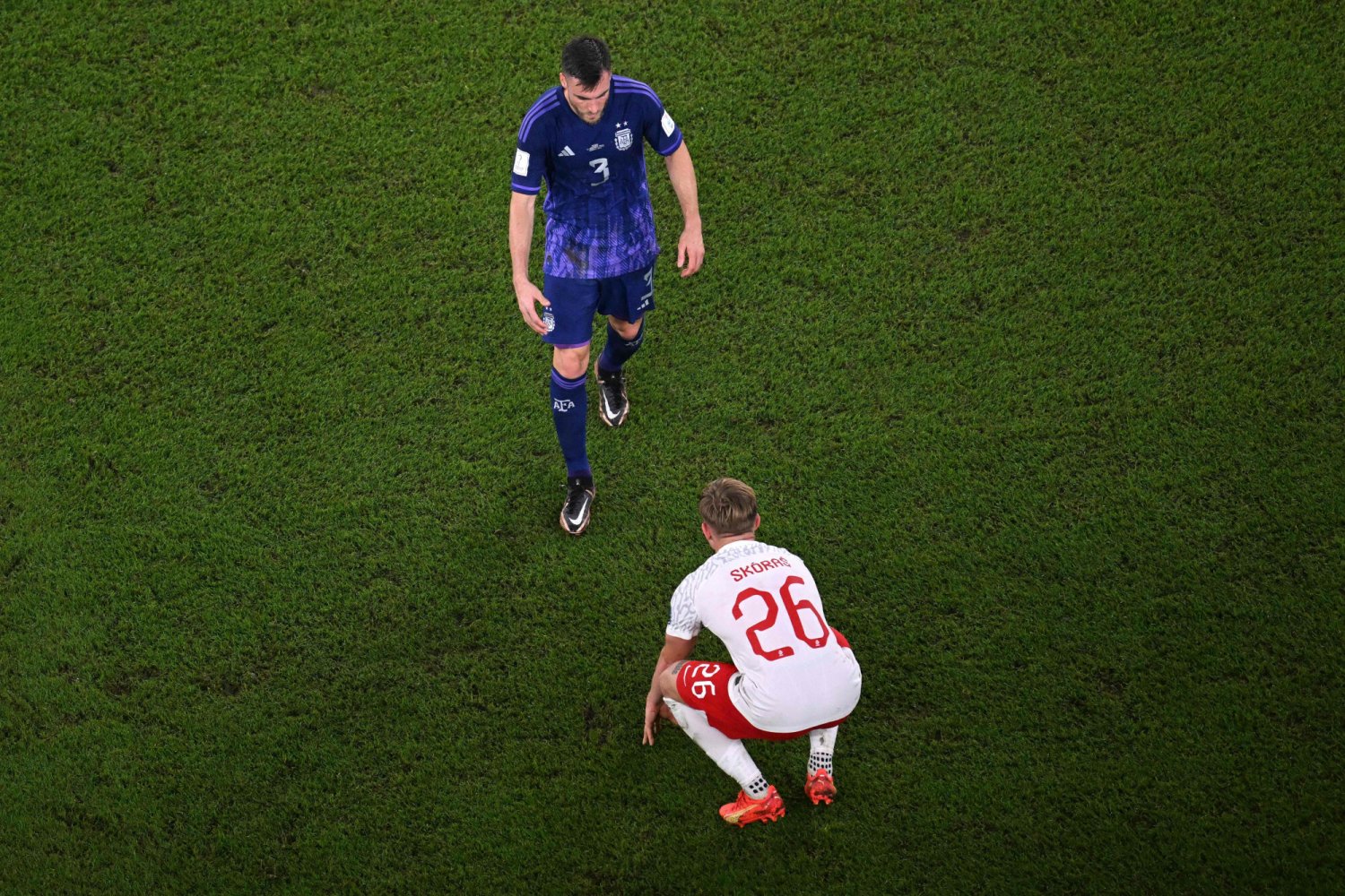Nicolas Tagliafico twierdzi, że jeden z reprezentantów Polski prosił go o litość.