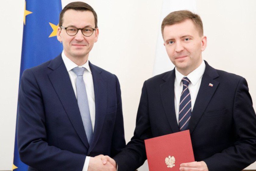 Łukasz Schreiber został ministrem w Kancelarii Prezesa Rady Ministrów