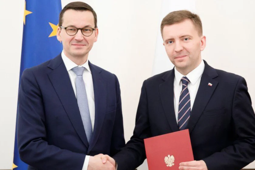 Łukasz Schreiber został ministrem w Kancelarii Prezesa Rady Ministrów