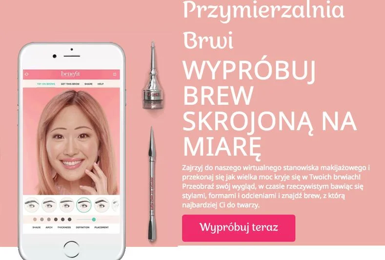 Powstała aplikacja, dzięki której przymierzysz wirtualnie brwi