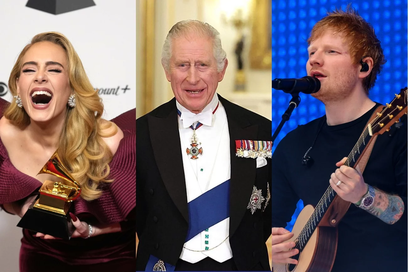 Adele i Ed Sheeran odrzucili propozycję zaśpiewania na koronacji Karola III