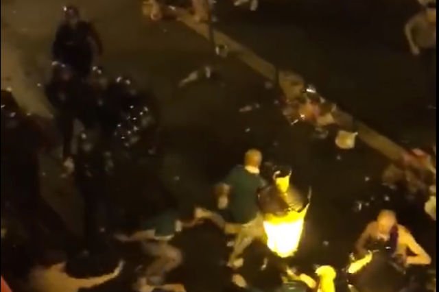 Wczoraj doszło do starć między polskimi i irlandzkimi kibicami. Zdarzenie sprowokowali francuscy chuligani.