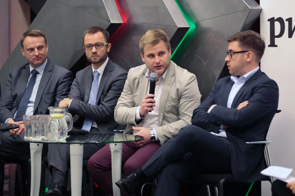 Marcin Łata (Ministerstwo Infrastruktury i Rozwoju), Piotr Pietrzak (W Investments), Tomasz Czapliński (LMS Invest), Jakub Domeracki (Idea Bank)
