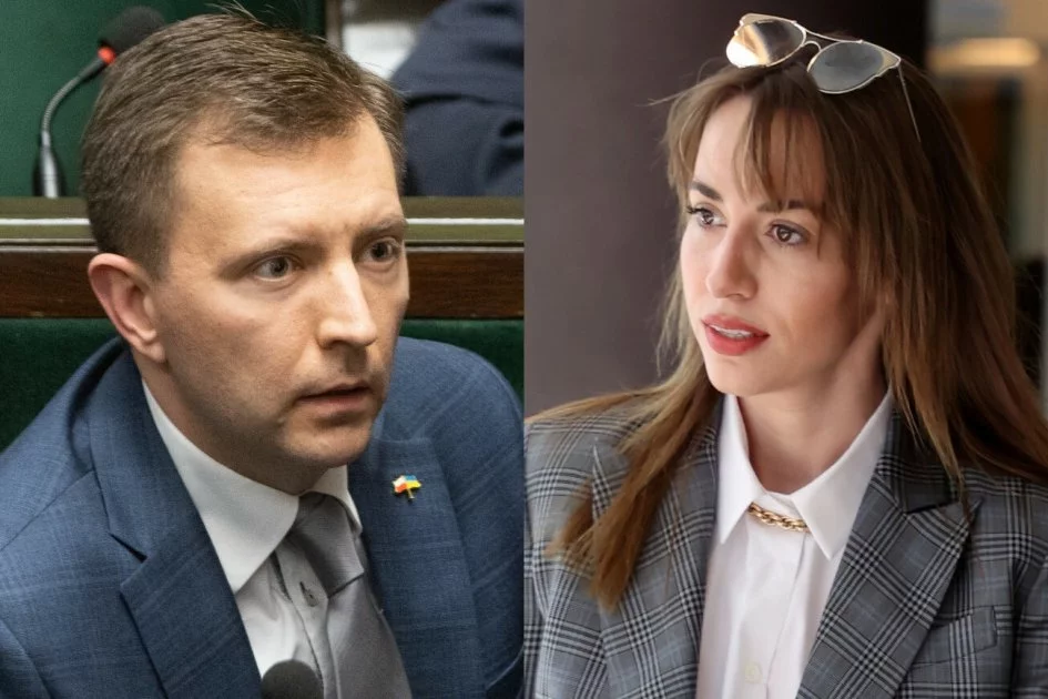 Łukasz Schreiber rozstał się z żoną Marianną.