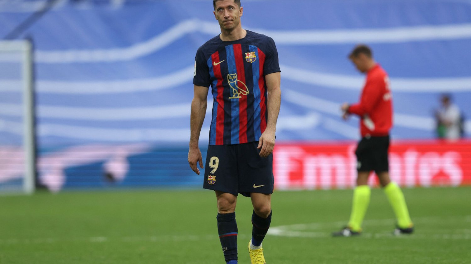 Robert Lewandowski nie będzie dobrze wspominał swojego pierwszego El Clasico. Barcelona przegrała z Realem 1:3.