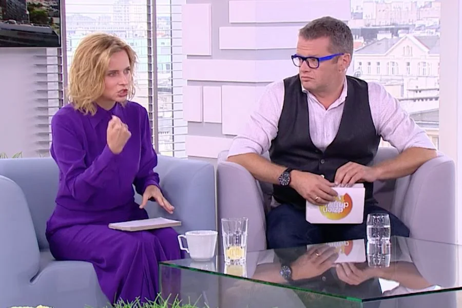 Jolanta Pieńkowska pojawiła się u boku Marcina Mellera w Dzień Dobry TVN.