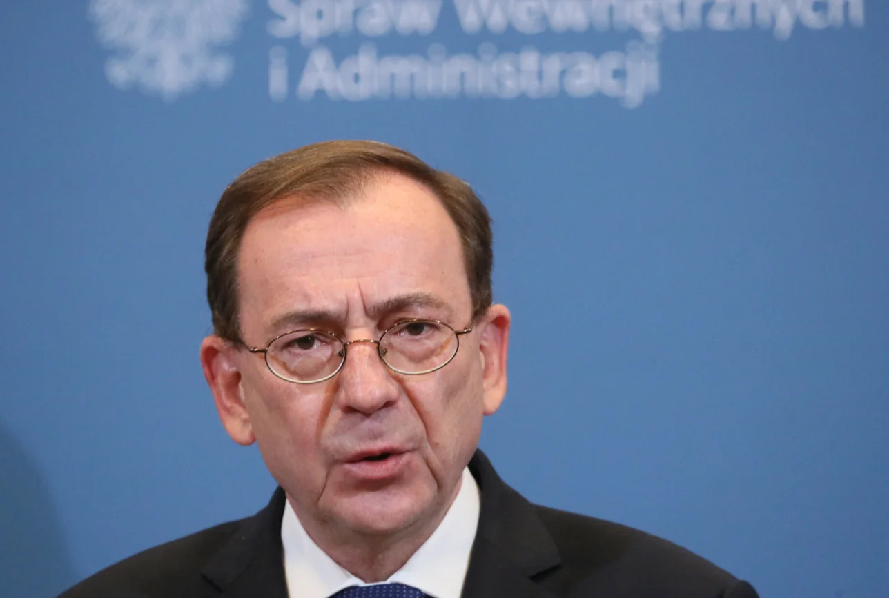 Szef MSWiA Mariusz Kamiński.