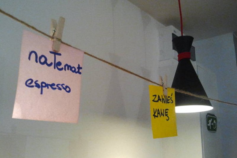 Pierwsza kawa zawieszona przez naTemat