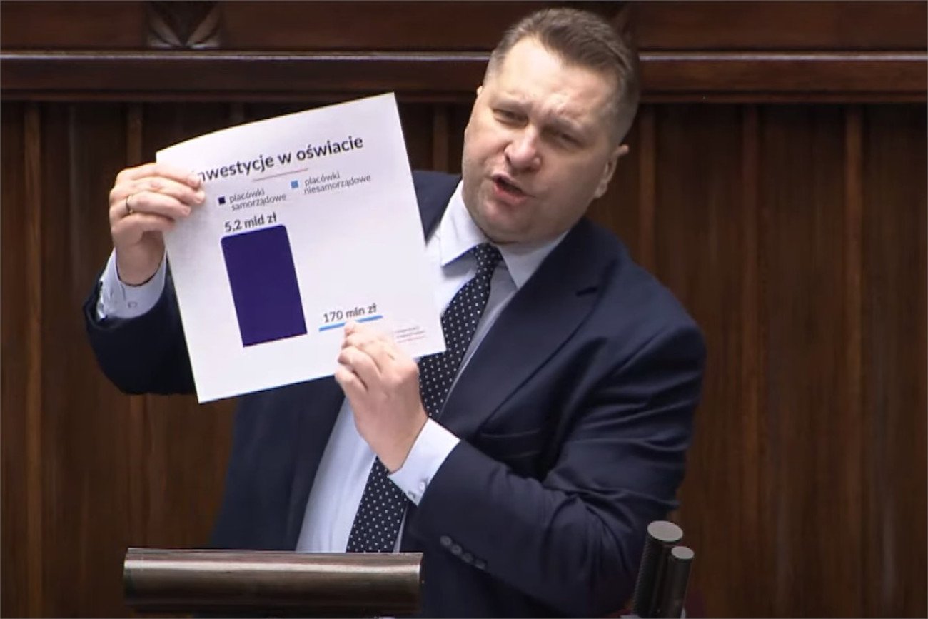 Przemysław Czarnek w Sejmie