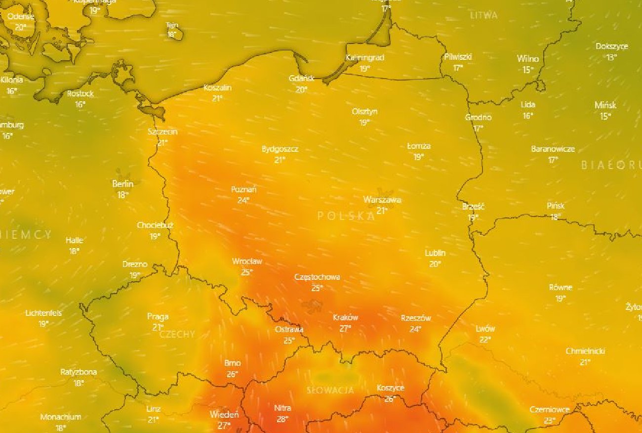 Cyklon Peggy nad Polską. IMGW wydało alerty pogodowe